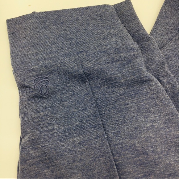 Cuddl Duds Comfortwear Jogger Pants Navy Heather - Picture 3 of 11